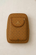 Ochre Studded Quilt Backpack